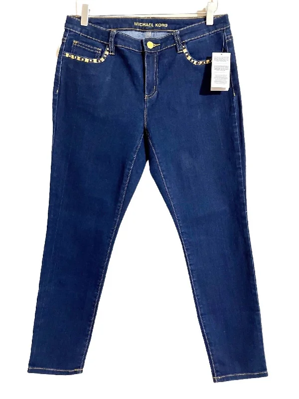 pants kids starry prairie -pants kids starry prairie -Women's Studded Skinny Jeans In Blue